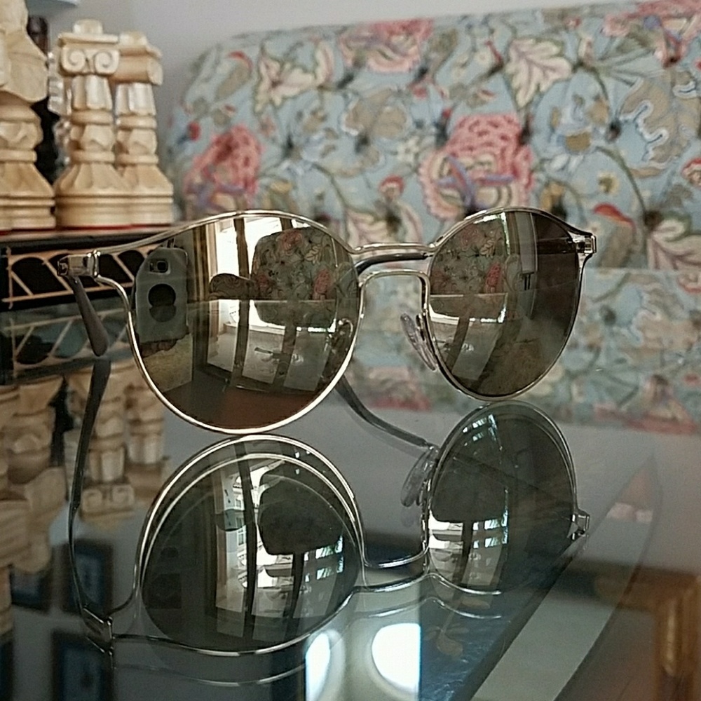 Prada Gold Mirrored Lens SPR 62S